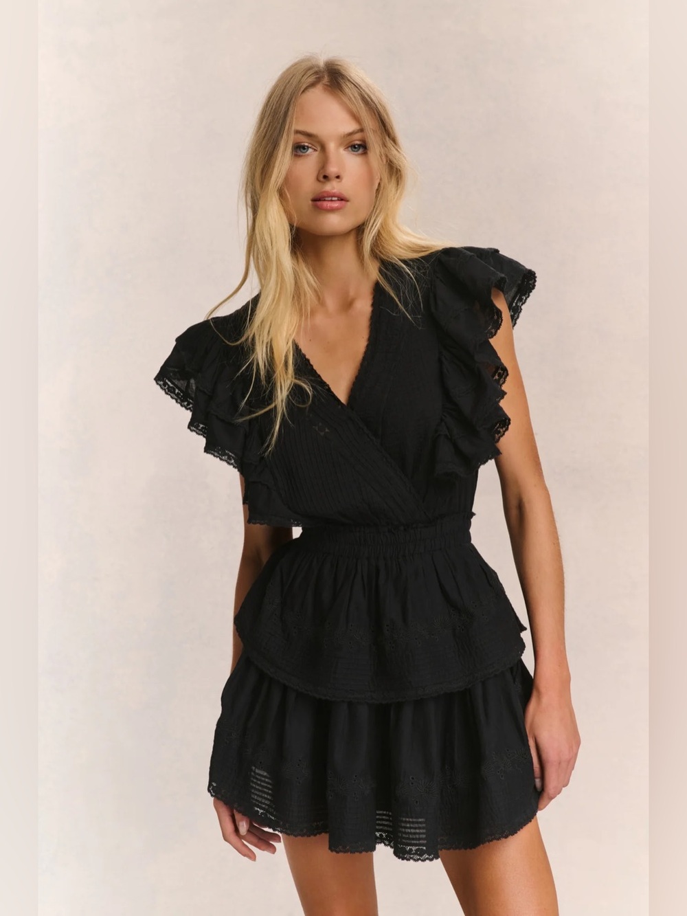 LoveShackFancy Gwen Mini Dress